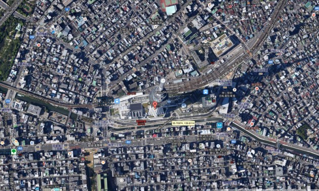 กูเกิล เพิ่มเทคโนโลยี 3มิติ ในแผนที่กรุงโตเกียว